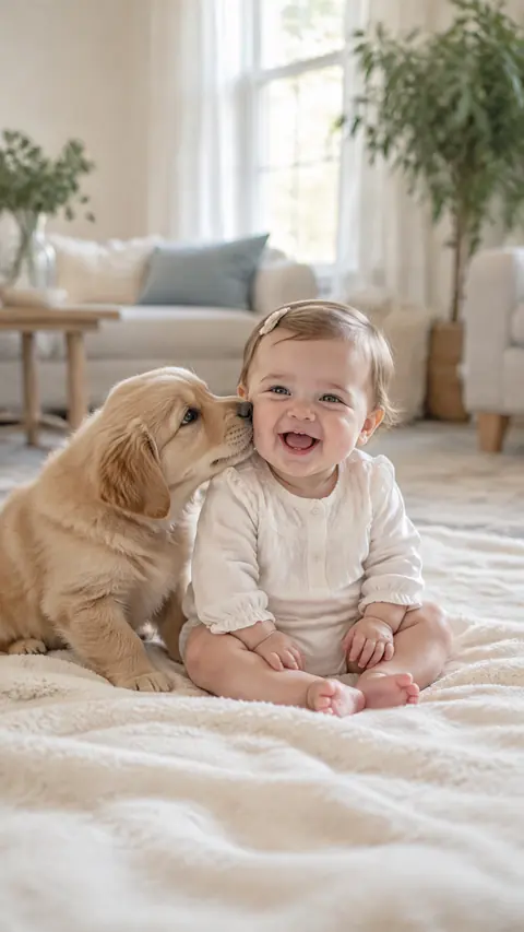 Baby & Puppy