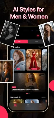 Face AI screen