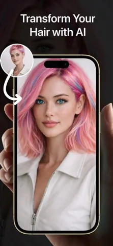 AI Hairstyle screen
