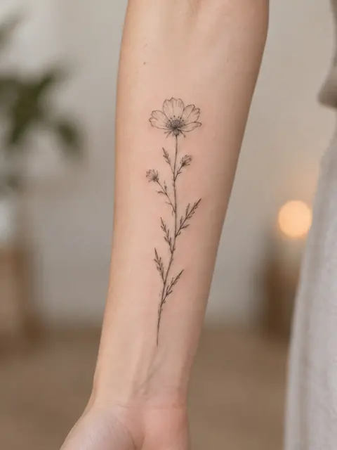 Fine Line Floral