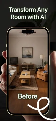 AI Room Design screen