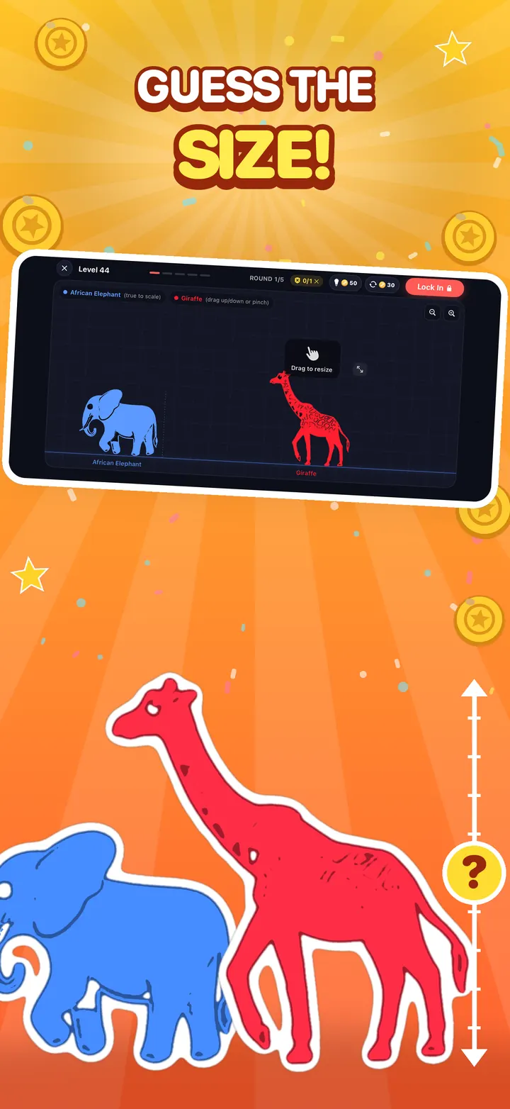 To Scale screen