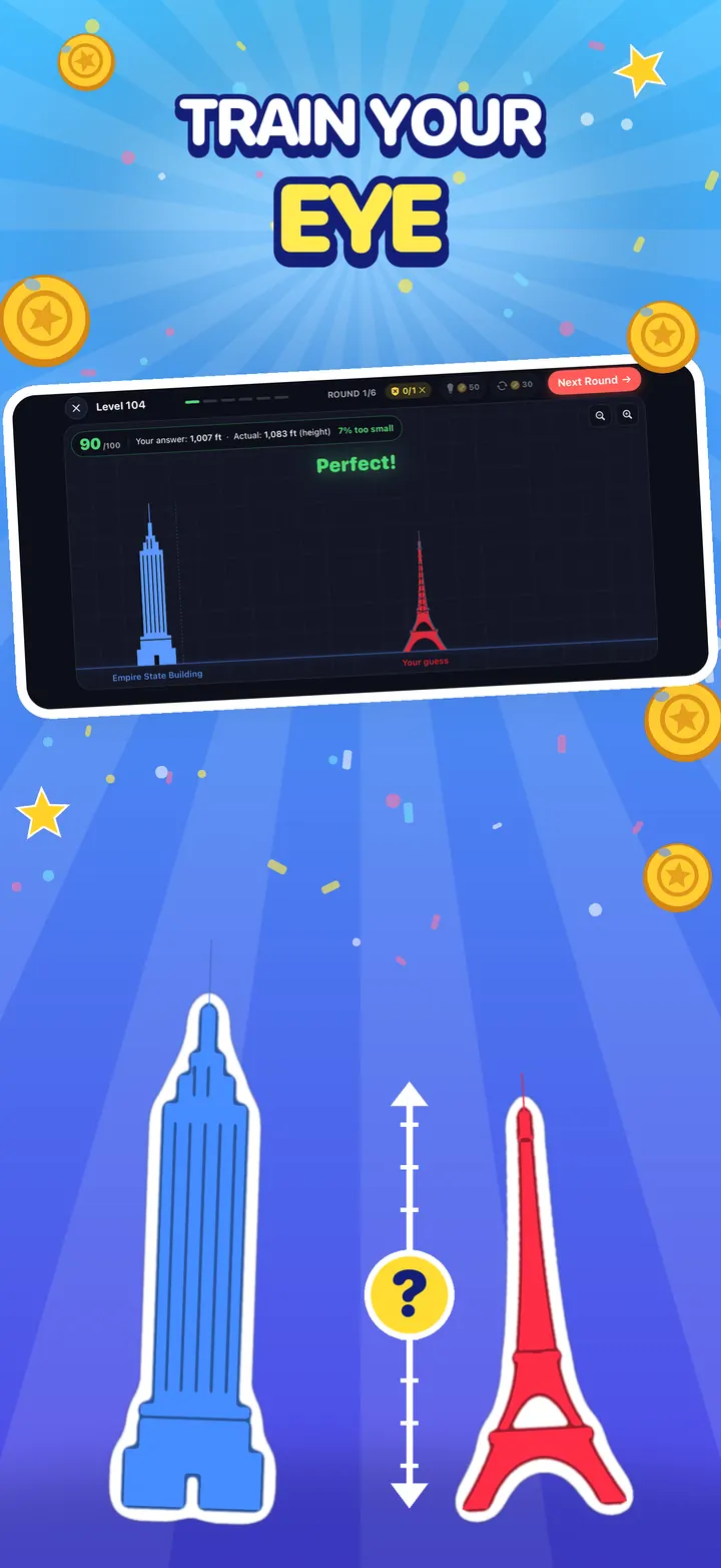 To Scale screen