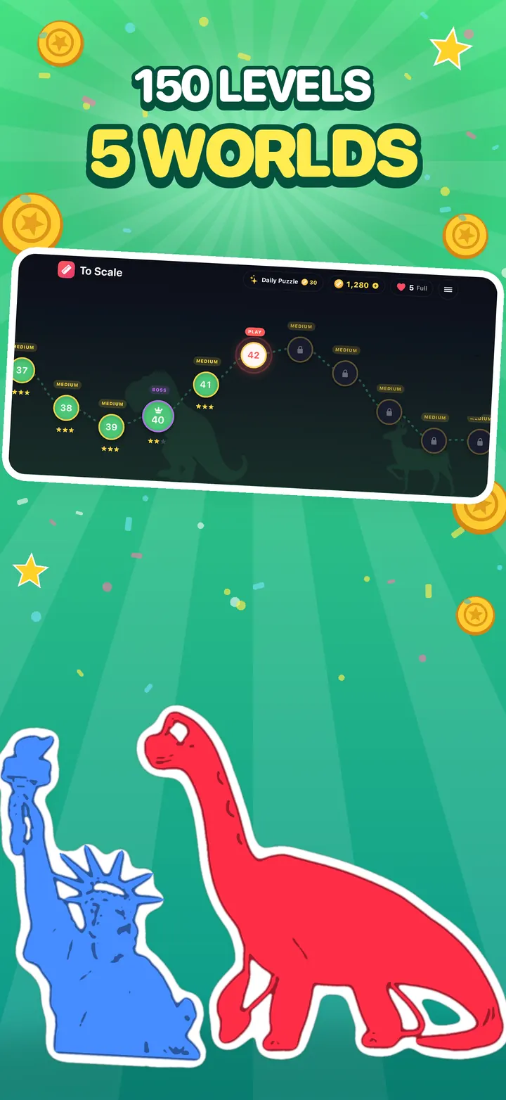 To Scale screen